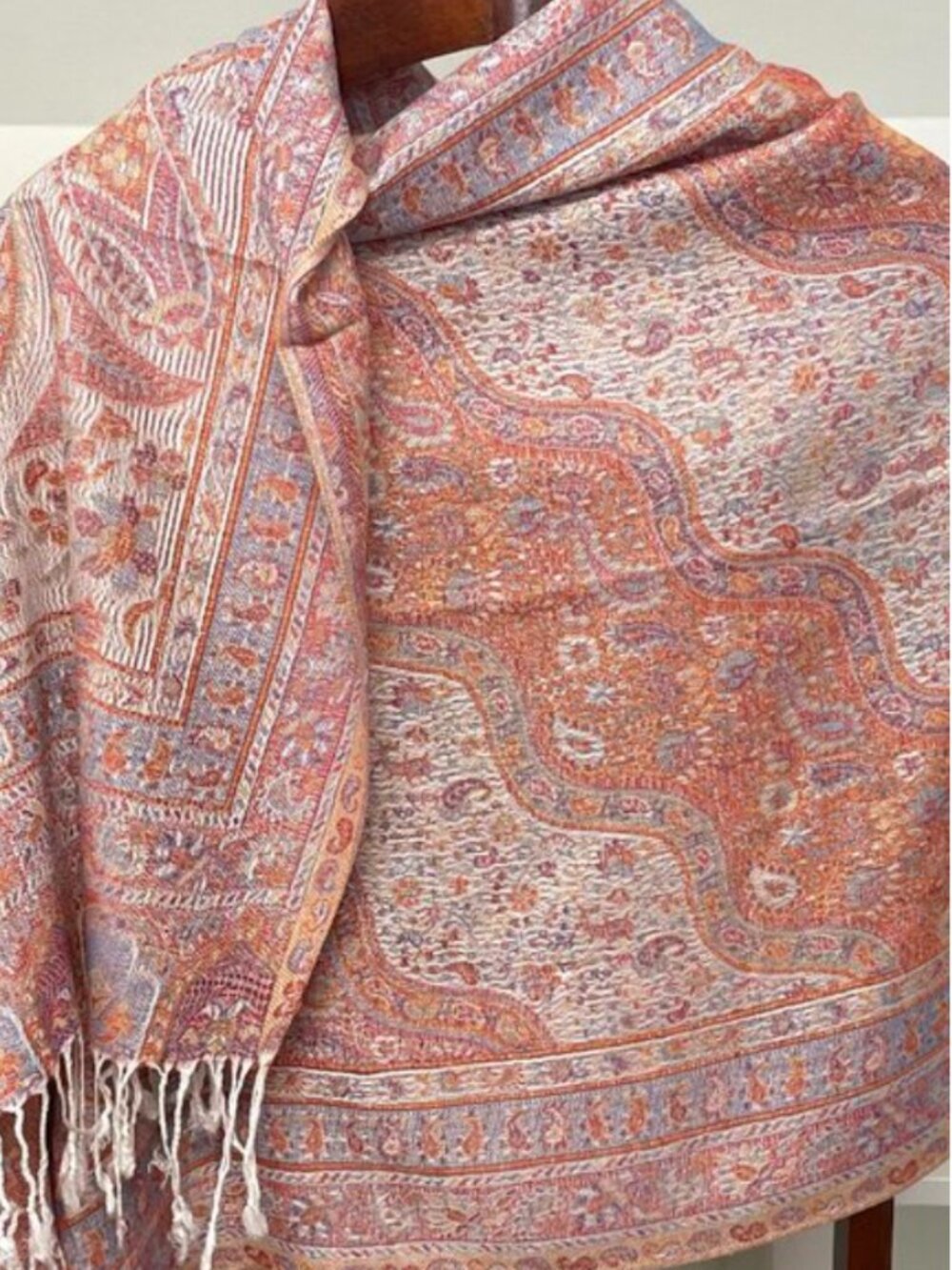 Pastel Colored Pashmina Scarves and Wraps for Women Unisex Scarf Shawl Bohemian